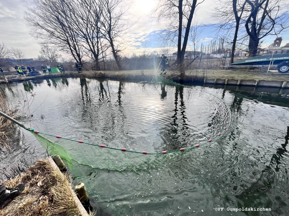 Unterstützung Fischerverein Guntramsdorf am 24.01.2025